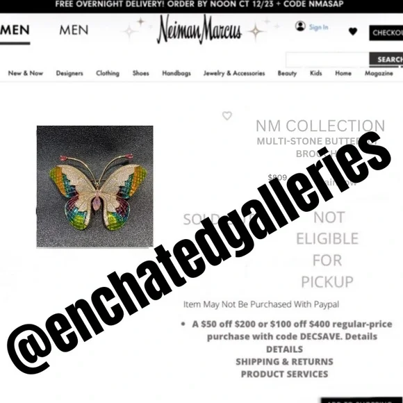 Butterfly Brooch - Picture 12 of 12